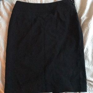 Ann Taylor black pencil skirt